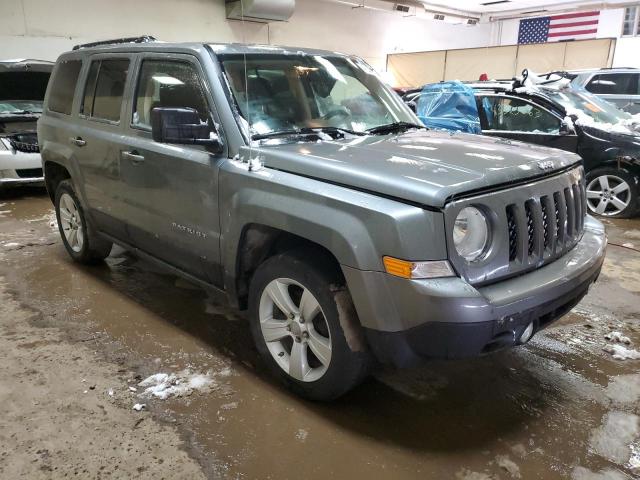 1C4NJPFA2CD539633 - 2012 JEEP PATRIOT LATITUDE SILVER photo 4