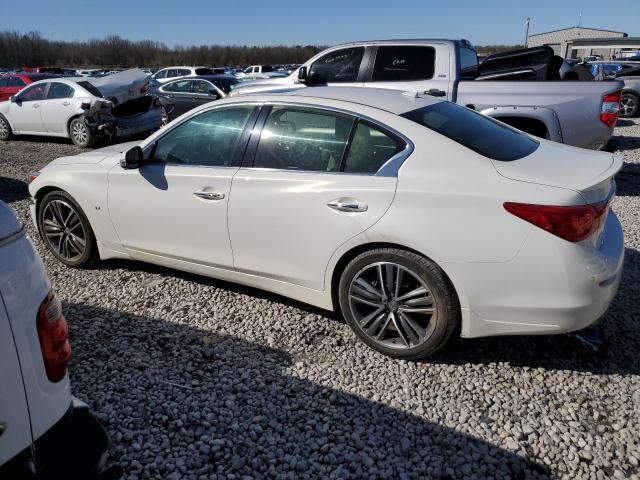 JN1BV7AR0FM406655 - 2015 INFINITI Q50 BASE WHITE photo 2