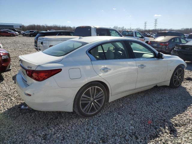 JN1BV7AR0FM406655 - 2015 INFINITI Q50 BASE WHITE photo 3