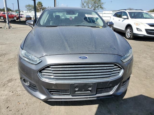 3FA6P0D90DR370164 - 2013 FORD FUSION TITANIUM GRAY photo 5