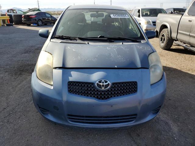 JTDJT923385147340 - 2008 TOYOTA YARIS BLUE photo 5