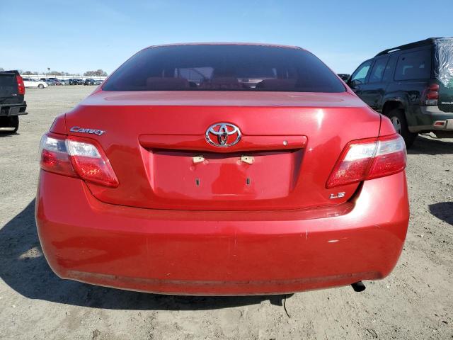 4T1BE46K69U303926 - 2009 TOYOTA CAMRY BASE RED photo 6