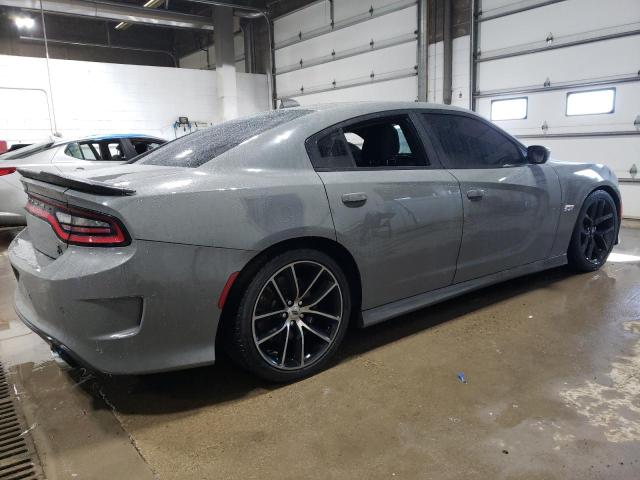 2C3CDXGJ3KH576290 - 2019 DODGE CHARGER SCAT PACK GRAY photo 3