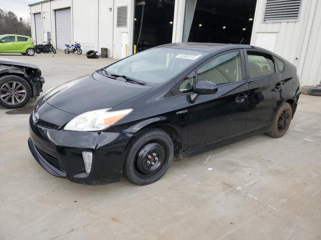 JTDKN3DU4C5482231 - 2012 TOYOTA PRIUS BLACK photo 1