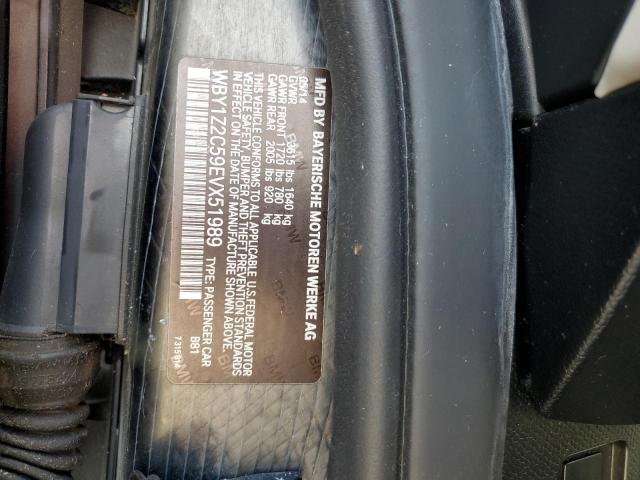 WBY1Z2C59EVX51989 - 2014 BMW I3 BEV BEIGE photo 12