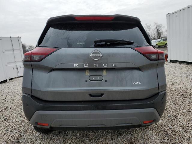 5N1BT3AB1PC832128 - 2023 NISSAN ROGUE S GRAY photo 6