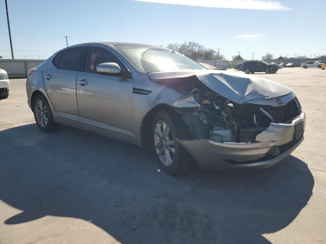 5XXGN4A75DG154985 - 2013 KIA OPTIMA EX SILVER photo 4