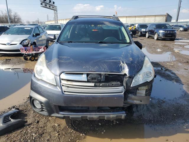 4S4BRBCC4E3296920 - 2014 SUBARU OUTBACK 2.5I PREMIUM GRAY photo 5