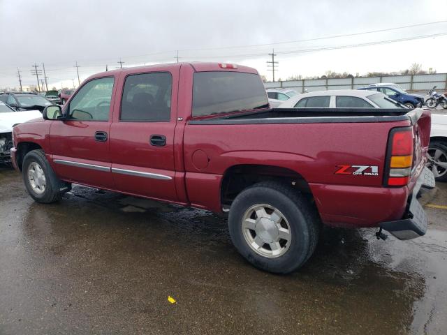 2GTEK13T051329532 - 2005 GMC NEW SIERRA K1500 BURGUNDY photo 2