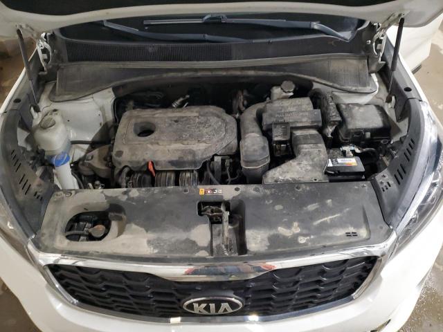 5XYPGDA35KG464523 - 2019 KIA SORENTO L WHITE photo 12