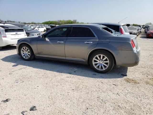 2C3CCACGXCH278119 - 2012 CHRYSLER 300 LIMITED GRAY photo 2