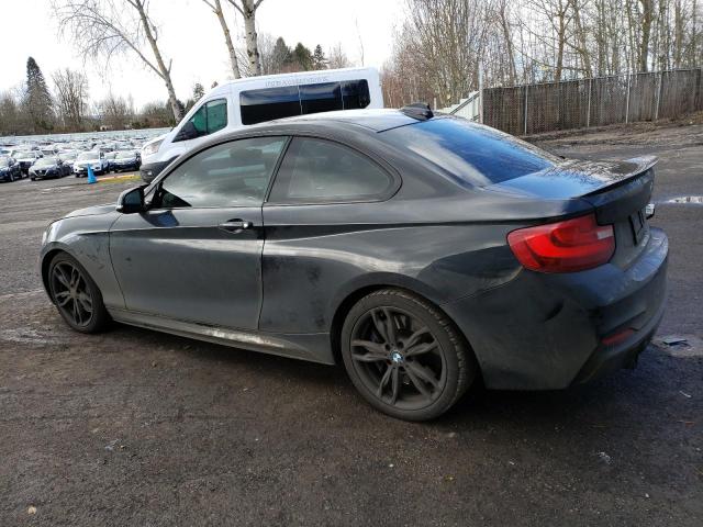 WBA1J7C57GV360992 - 2016 BMW M235I BLACK photo 2