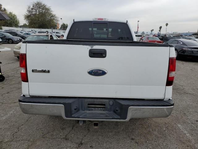 1FTPX12536KB12944 - 2006 FORD F150 WHITE photo 6