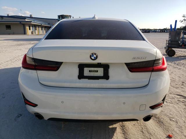 WBA5R1C55KFH06535 - 2019 BMW 330I WHITE photo 6