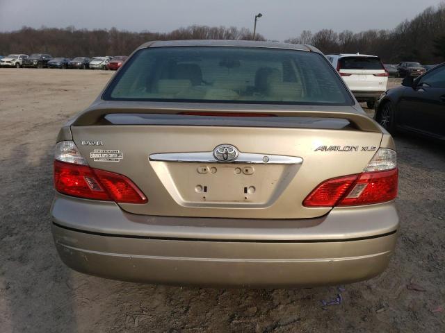 4T1BF28B23U279887 - 2003 TOYOTA AVALON XL BEIGE photo 6