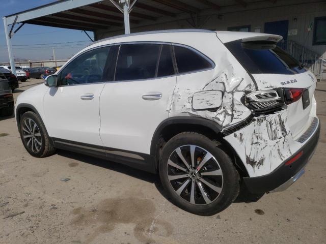 W1N4N4HB0NJ347046 - 2022 MERCEDES-BENZ GLA 250 4MATIC WHITE photo 2