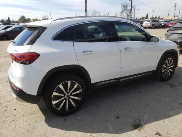 W1N4N4HB0NJ347046 - 2022 MERCEDES-BENZ GLA 250 4MATIC WHITE photo 3