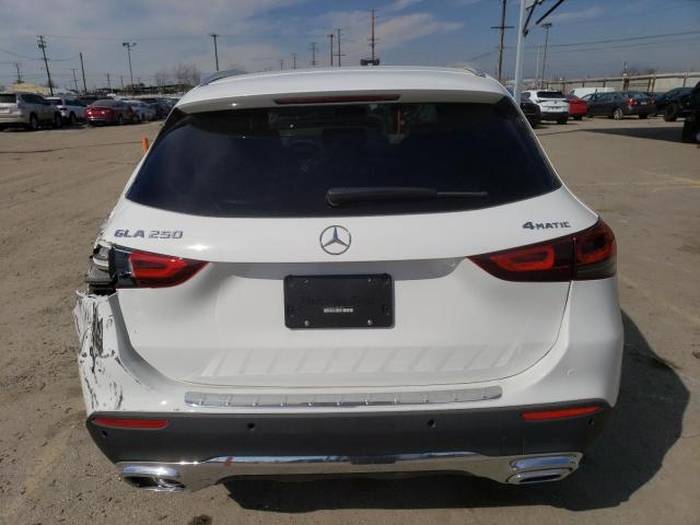 W1N4N4HB0NJ347046 - 2022 MERCEDES-BENZ GLA 250 4MATIC WHITE photo 6