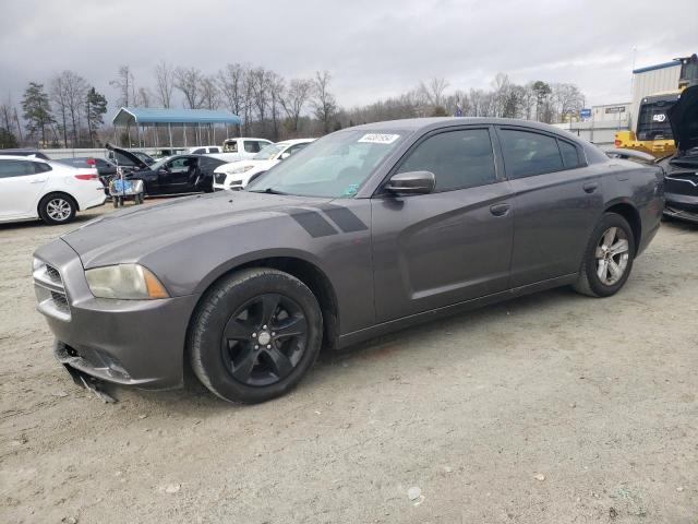 2C3CDXBG8EH112766 - 2014 DODGE CHARGER SE GRAY photo 1