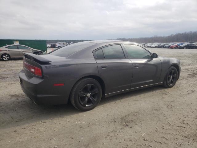 2C3CDXBG8EH112766 - 2014 DODGE CHARGER SE GRAY photo 3