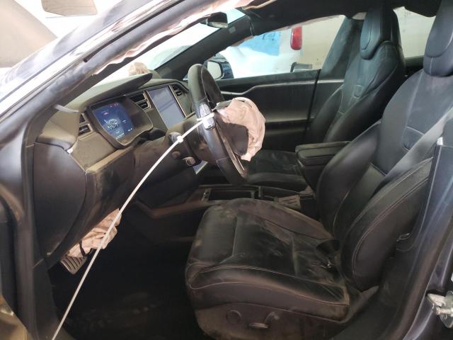 5YJSA1E43HF200214 - 2017 TESLA MODEL S Սև լուսանկար 7