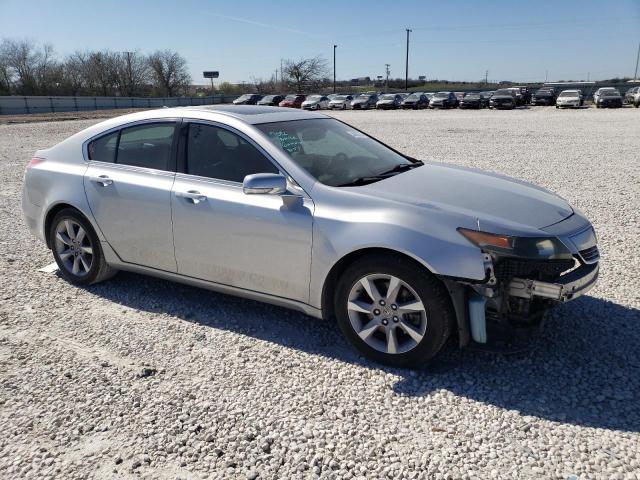 19UUA8F29DA017466 - 2013 ACURA TL SILVER photo 4