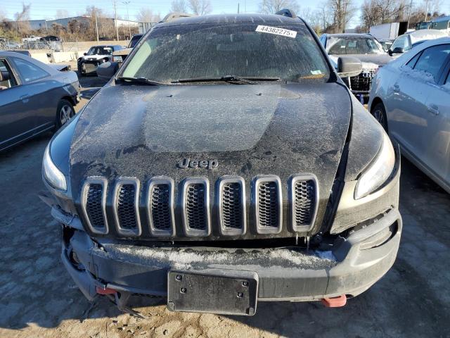 1C4PJMBB9FW616061 - 2015 JEEP CHEROKEE TRAILHAWK BLACK photo 5