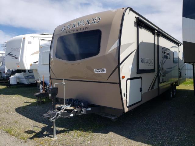 4X4TRLC2XJZ153445 - 2018 WILDWOOD ROCKWOOD BEIGE photo 2