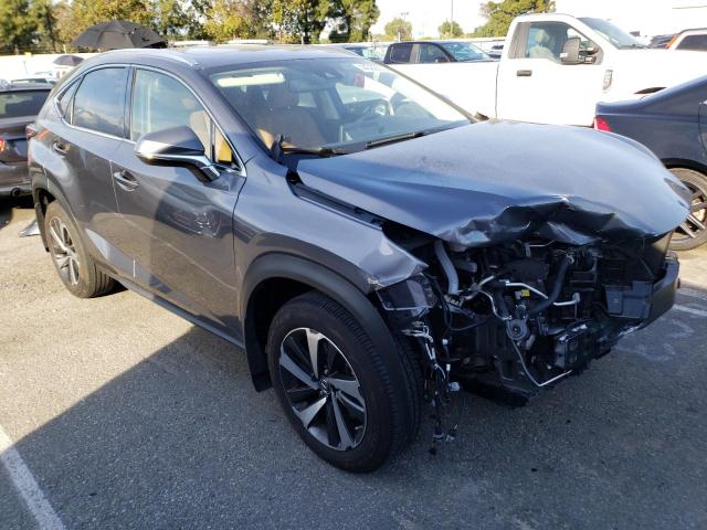 JTJGARBZ8M2197227 - 2021 LEXUS NX 300 BASE Szary zdjęcie 4