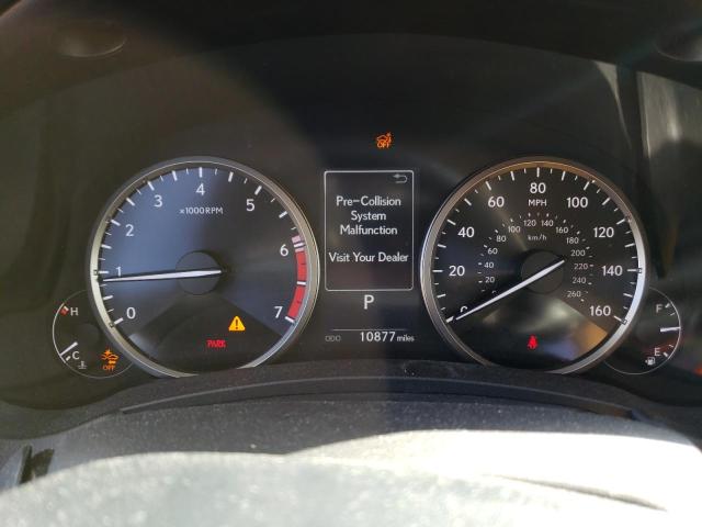 JTJGARBZ8M2197227 - 2021 LEXUS NX 300 BASE Szary zdjęcie 9