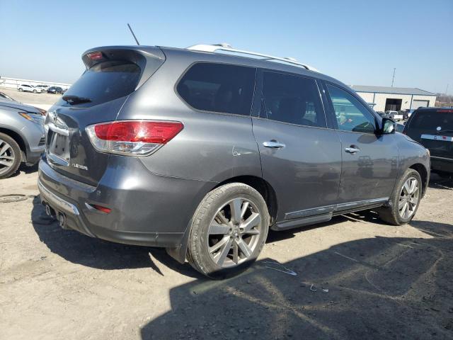 5N1AR2MN7FC708700 - 2015 NISSAN PATHFINDER S GRAY photo 3