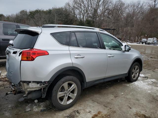 JTMRFREV7FJ050976 - 2015 TOYOTA RAV4 XLE SILVER photo 3