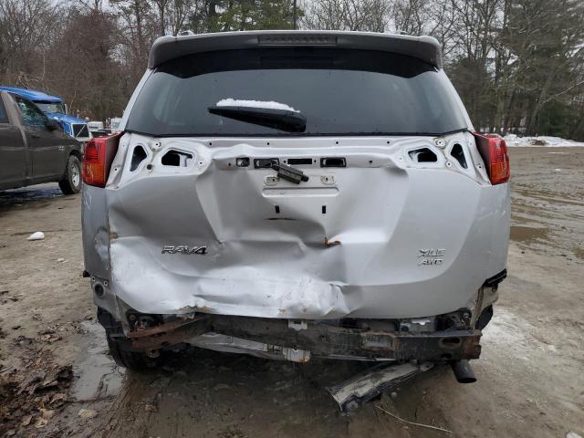 JTMRFREV7FJ050976 - 2015 TOYOTA RAV4 XLE SILVER photo 6