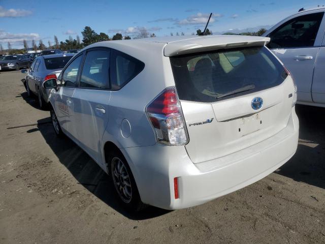 JTDZN3EU6HJ066094 - 2017 TOYOTA PRIUS V WHITE photo 2