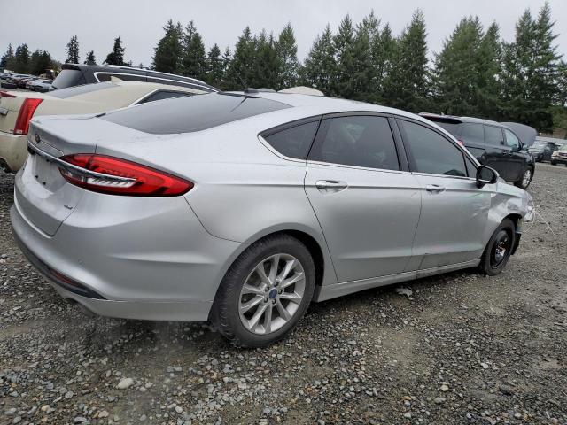 3FA6P0H73HR276973 - 2017 FORD FUSION SE SILVER photo 3