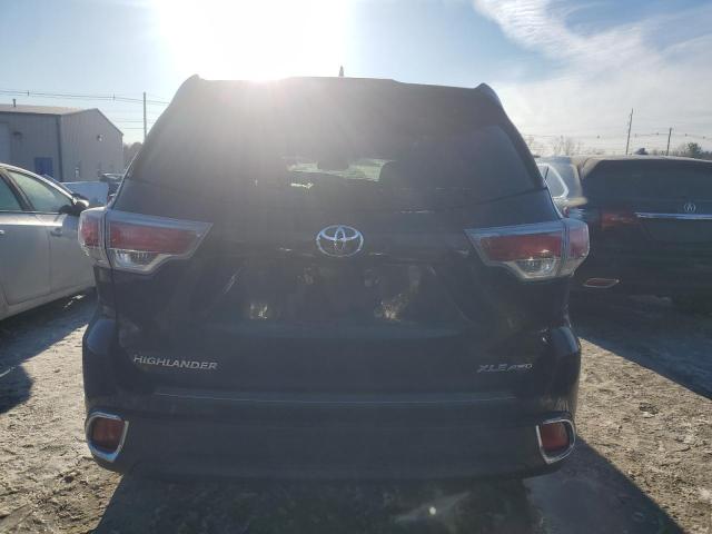 5TDJKRFH8GS500401 - 2016 TOYOTA HIGHLANDER XLE 黑色 照片 6