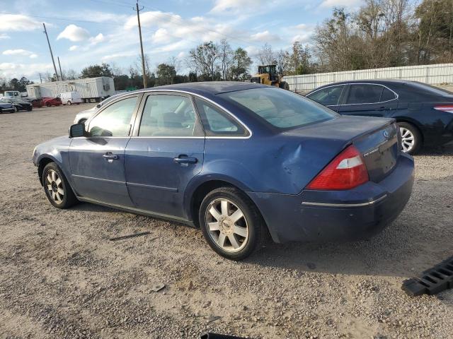 1FAFP23185G131445 - 2005 FORD FIVE HUNDR SE BLUE photo 2