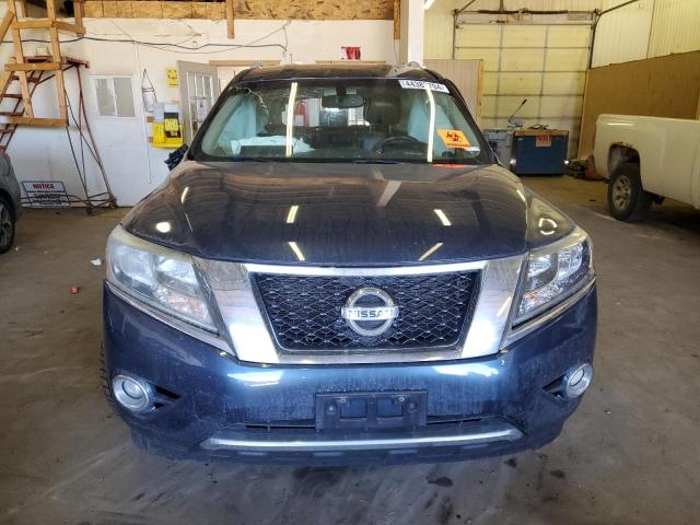 5N1AR2MM5EC688226 - 2014 NISSAN PATHFINDER S BLUE photo 5