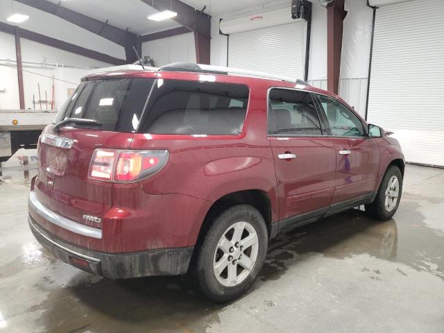 1GKKVNED8FJ365536 - 2015 GMC ACADIA SLE BURGUNDY photo 3