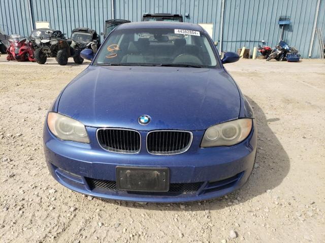 WBAUP73509VK74552 - 2009 BMW 128 I BLUE photo 5