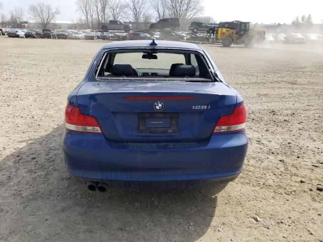 WBAUP73509VK74552 - 2009 BMW 128 I BLUE photo 6