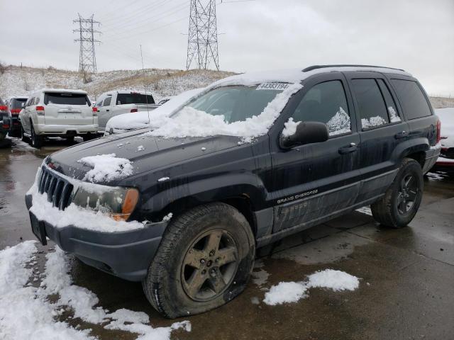 1J4GW48S12C302757 - 2002 JEEP GRAND CHER LAREDO BLACK photo 1