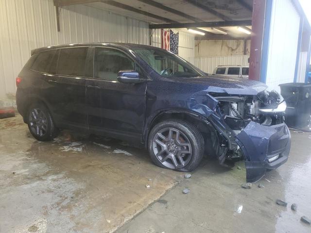 5FNYF8H52PB017894 - 2023 HONDA PASSPORT EXL BLUE photo 4