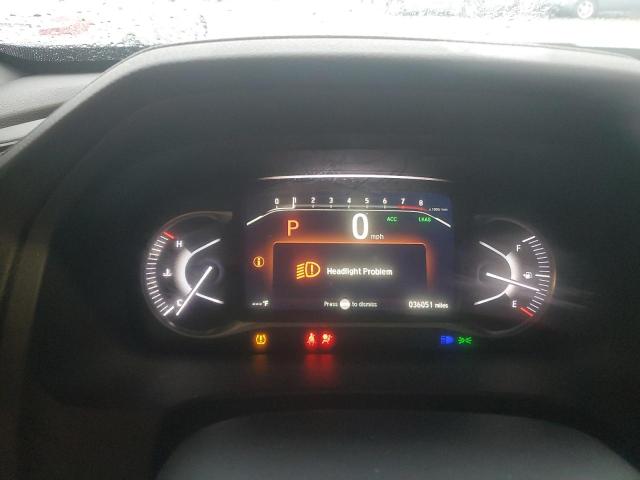 5FNYF8H52PB017894 - 2023 HONDA PASSPORT EXL BLUE photo 9