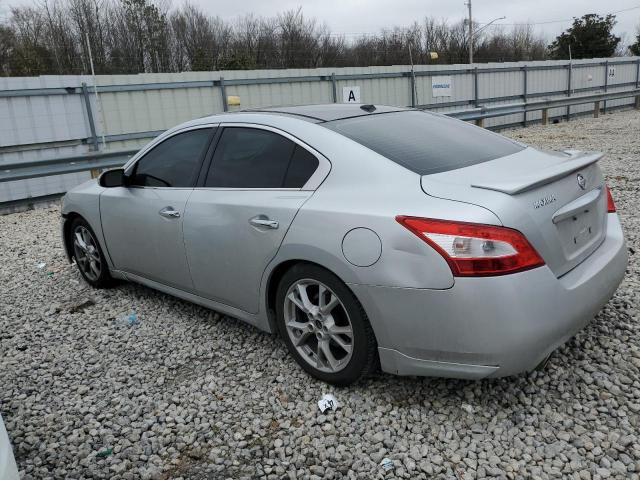 1N4AA5AP4CC864519 - 2012 NISSAN MAXIMA S SILVER photo 2