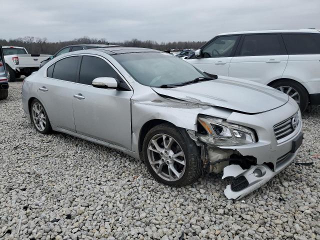 1N4AA5AP4CC864519 - 2012 NISSAN MAXIMA S SILVER photo 4