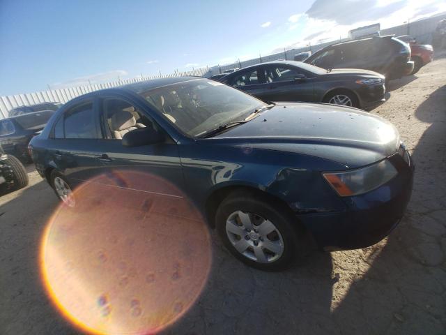 5NPET46C17H179426 - 2007 HYUNDAI SONATA GLS TEAL photo 4