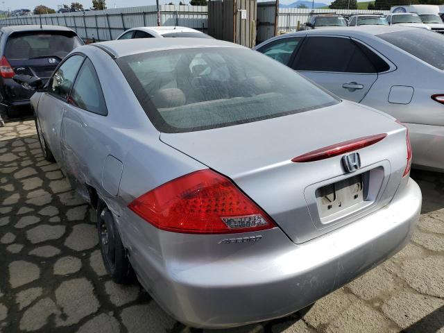 1HGCM723X7A009344 - 2007 HONDA ACCORD LX SILVER photo 2