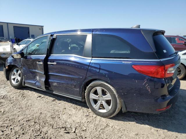 5FNRL6H59KB102614 - 2019 HONDA ODYSSEY EX BLUE photo 2