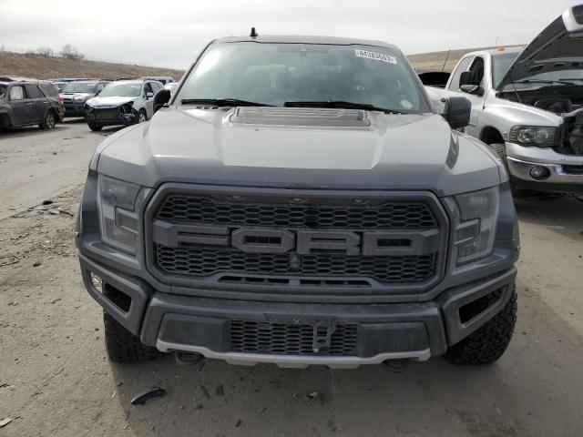 1FTFW1RG3LFA94472 - 2020 FORD F150 RAPTOR GRAY photo 5